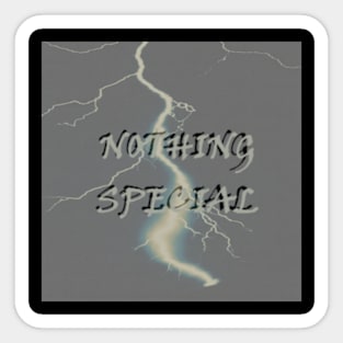 Nothing Special Sticker